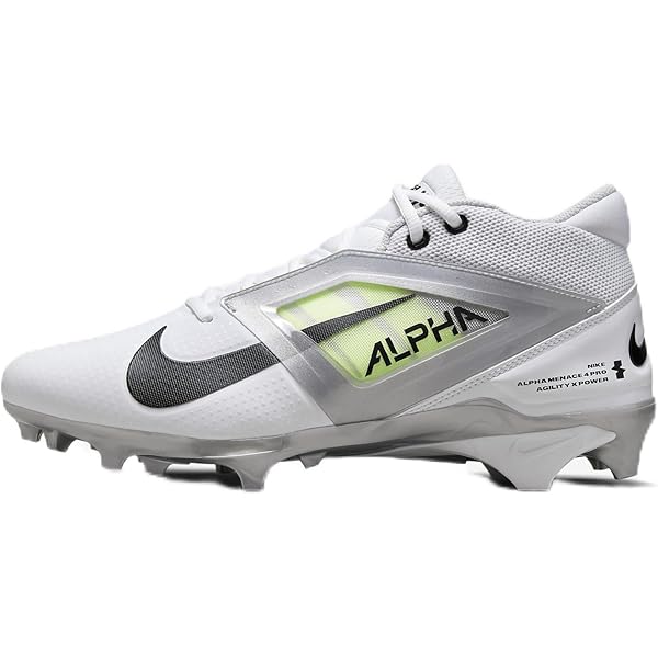 Nike Alpha Menace Pro 2 スパイク ホワイト Amazon.com | Nike Alpha Menace 2 Low Men's Football Cleats
